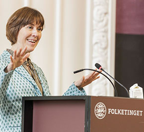 Anne Skorkjær Binderkrantz - Foto: Ólafur Steinar Rye Gestsson