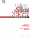 Front page of the Journal Social Science Research