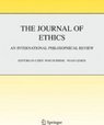 Frontpage of the Journal of Ethics, Springer Link, link.springer.com