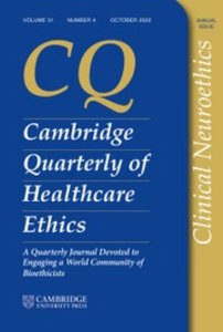 Maximiliane Hädicke , Manuel Föcker, Georg Romer and Claudia Wiesemann, Healthcare Professionals’ Conflicts When Treating Transgender Youth: Is It Necessary to Prioritize Protection Over Respect?. Cover of Cambridge Quarterly of Healthcare Ethics online version of record before inclusion in an issue Rights: Cambridge Quarterly of Healthcare Ethics