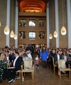 The audience in the Main Hall