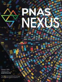 Front page of PNAS Nexus, rights Oxford University Press Front page of PNAS Nexus, rights Oxford University Press