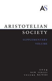 Front page of Aristotelian Society, volume 98, issue 1