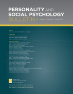 Personality and Social Psychology Bulletin (PSPB), Sage Journals