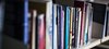 Books on bookshelf Photo: Jesper Rais, Aarhus University