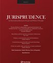 Cover of Jurisprudence Online Version of Record before inclusion in an issue. Rights Taylor & Francis
