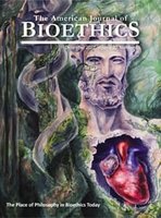 Cover of The American Journal of Bioethics online version of record before inclusion in an issue.  Rights: Taylor & Francis Online