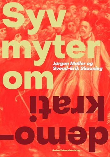 The new book "Syv myter om demokrati". Photo: Aarhus Universitetsforlag.